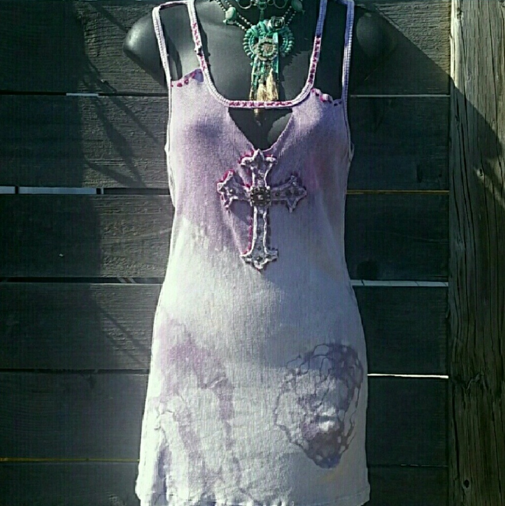 CROSS TIE DYE TANK